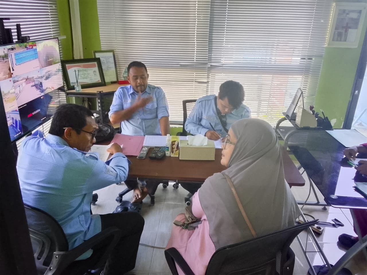 Monitoring RTK Mikro ke PT Pertamina trading and service  anak perusahaan PT.Pertamina di kecamatan maronge