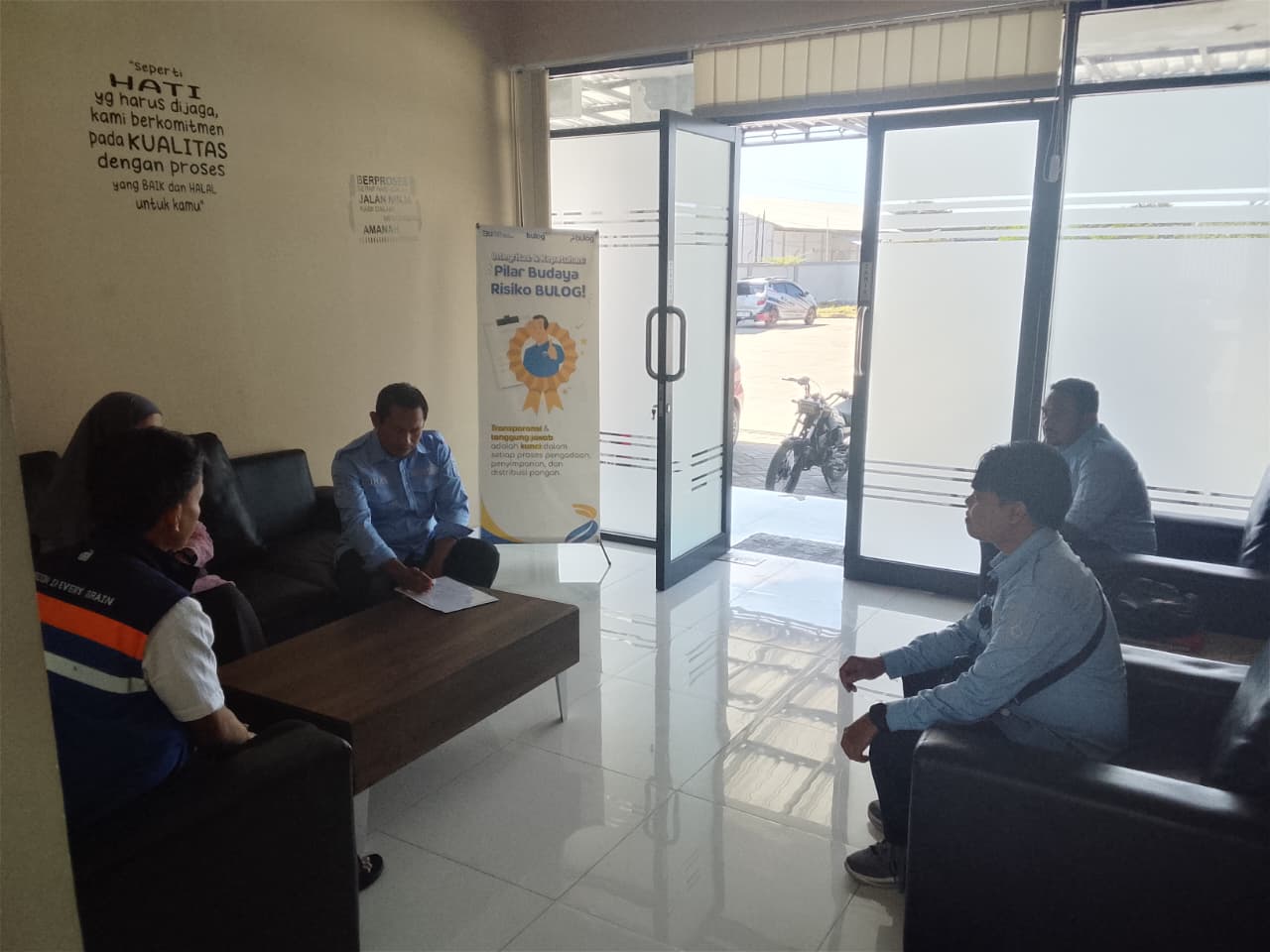Monitoring RTK Mikro Bulog di kecamatan maronge