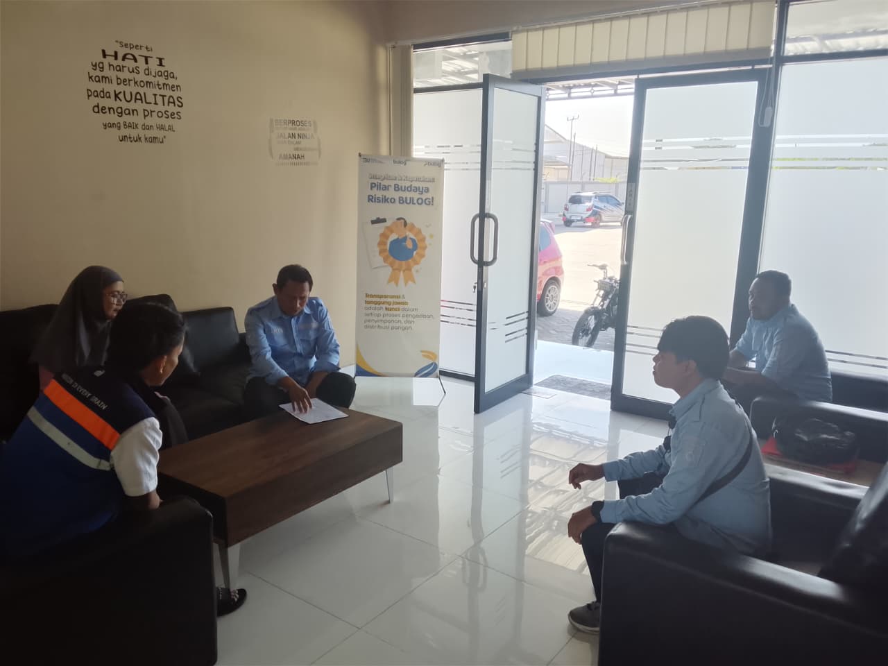 Monitoring RTK Mikro Bulog di kecamatan maronge