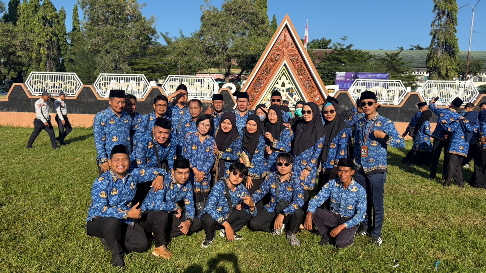 selesai upacara paripurna