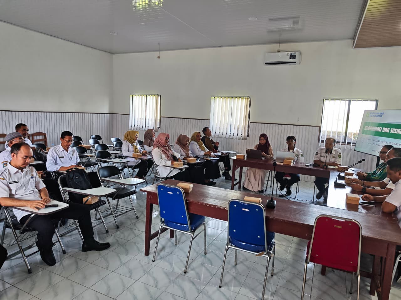 RAPAT KOORDINASI DAN SOSIALISASI PELAKSANAAN JAMINAN SOSIAL KETENEGAKERJAAN BAGI PETANI TEMBAKAU DAN PEKERJA RENTAN ( NON PENERIMA UPAH)