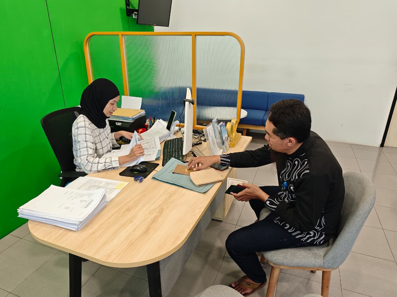 Pendampingan klaim Manfaat penerima bantuan iuran Jamsostek