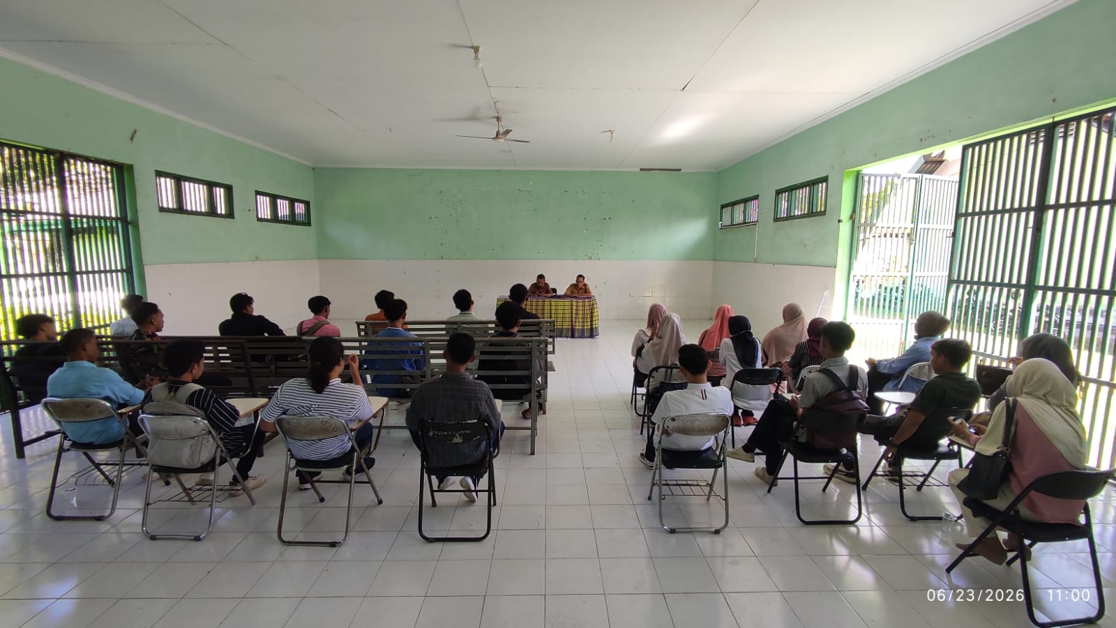 Arahan pak kepala BLK utk calon peserta pelatihan PBK batch 2