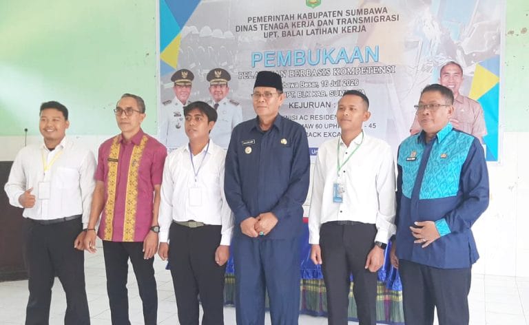 Disnakertrans Sumbawa Gelar Pelatihan Berbasis Kompetensi, Cetak SDM Siap Kerja